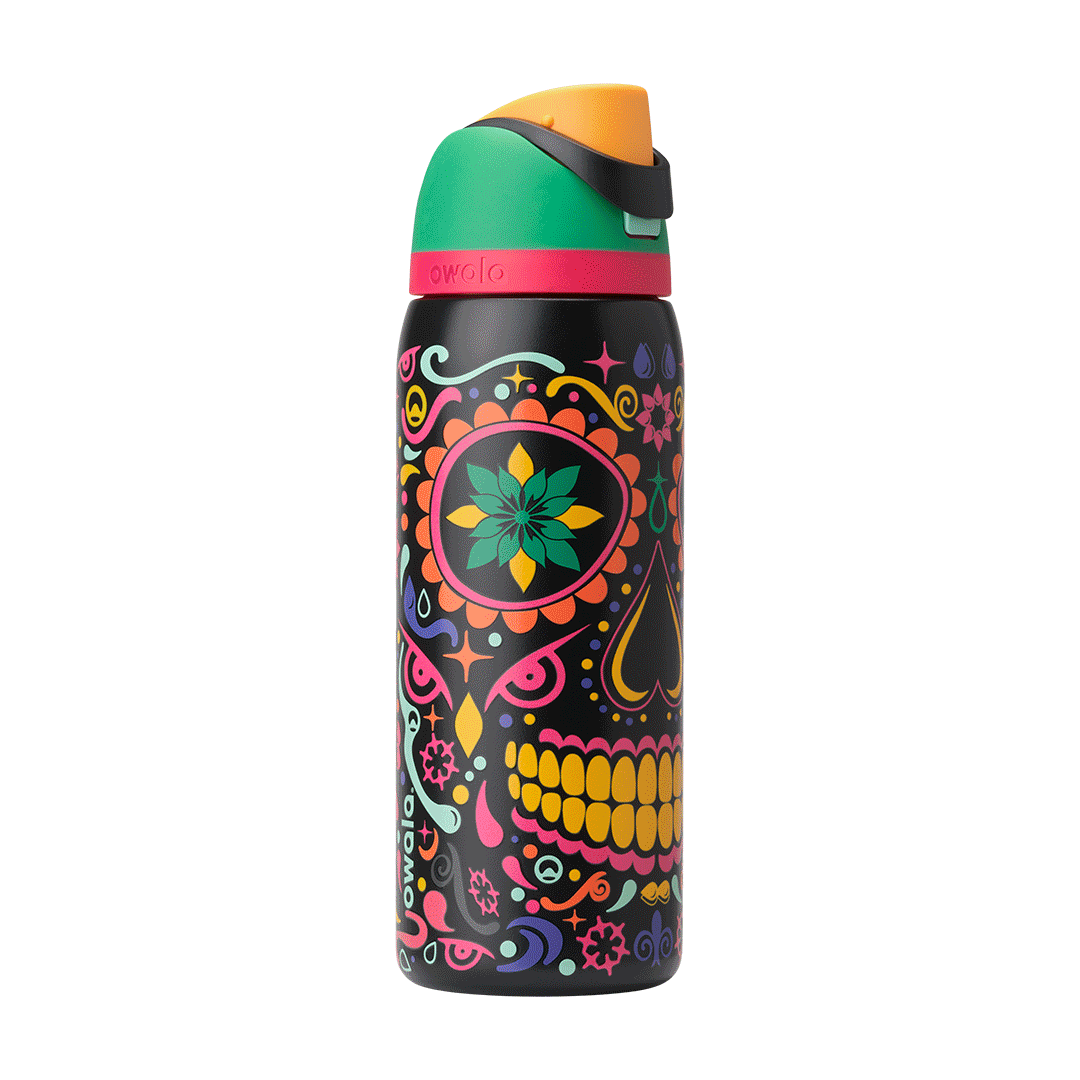 Sugar Skull Water Bottle PCIDS